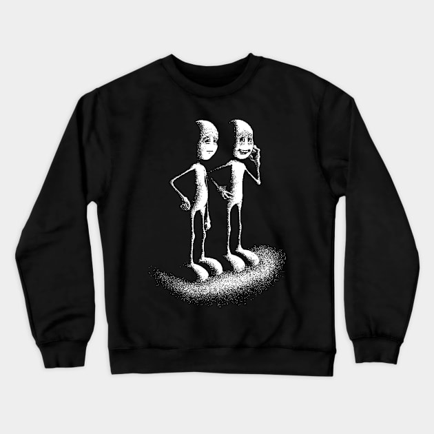 BFFs Crewneck Sweatshirt by StickSicky